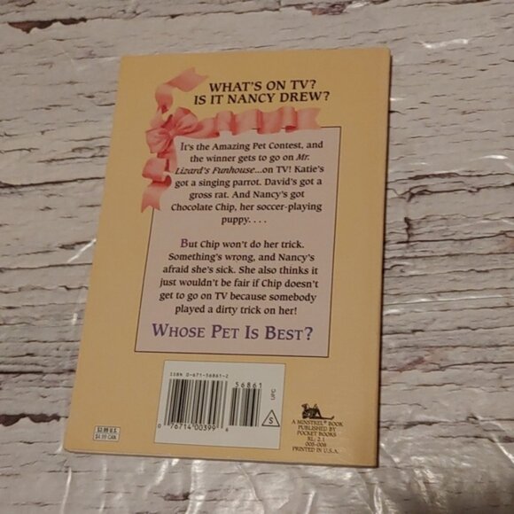 3/$13 Nancy Drew Notebooks #17 Whose Per is Best by Carolyn Keene - Picture 4 of 5